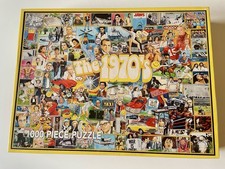 White Mountain Puzzles 1000 Piece The 1970s Puzzle 24  x30  New Sealed