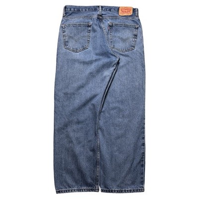 Vintage Y2K Levi's 550 Light Wash Jeans 36 X 30 Skater Loose
