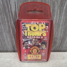 Top Trumps Manchester United Specials 2005/06 Sealed Pack Man Utd Rooney Man utd