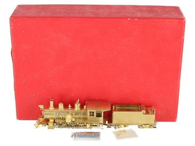 Westside Model Co. C-25 BRASS HOn3 Scale D&RGW 2-8-0 C-25 Steam Loco & Tender EX