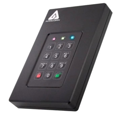 NEW Apricorn Aegis Fortress L3 500GB   FIPS Level 3 Hardware Encrypted USB Drive
