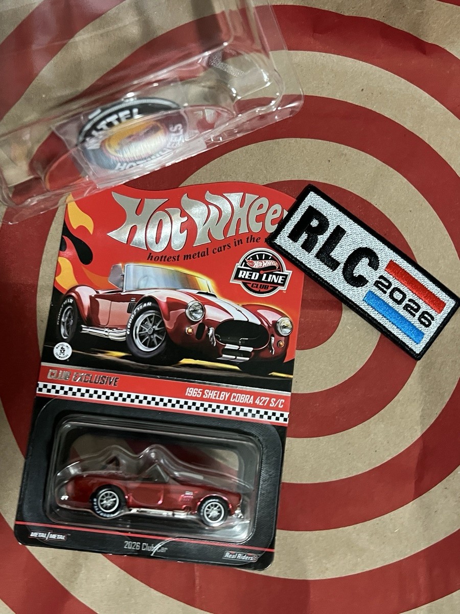 Hot Wheels Red Line Club 1:64 Shelby Cobra 427 S/C 2026 Limited