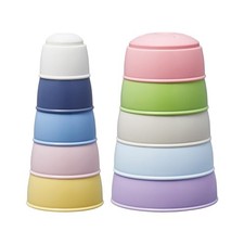 Toy Royal Easy-Stacking Cup Tower Cup Play/Bathroom Play Baby Toy Educational