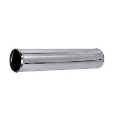 2.5 in Straight Intercooler Pipe Air Intake Hose Aluminum Alloy Tube Silver 30cm