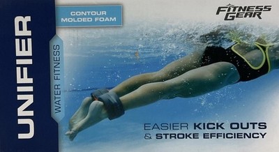 Unifier Fitness Gear Contour Molded High Density Foam Swim Trainer Floats Gray