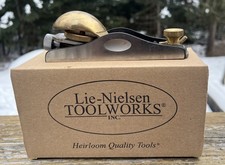 Lie-Nielsen Toolworks Low Angle Adjustable Mouth Block Plane L-N 60 1/2 With Box