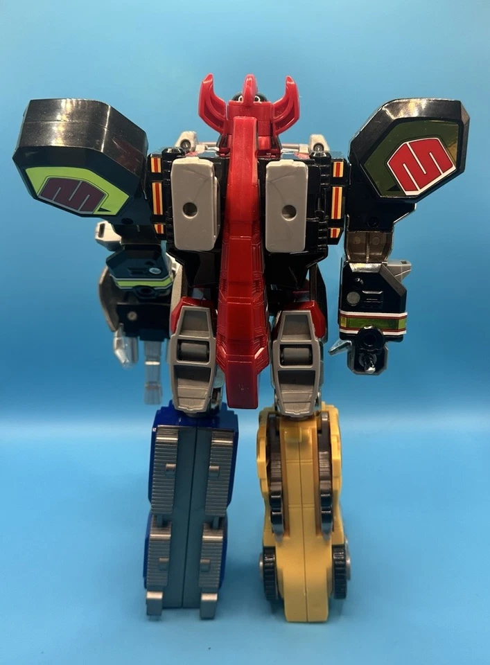 Mighty Morphin Power Rangers Legacy Megazord Diecast 2013 completo envío rápido Foto 4 de 4