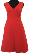 Size Small Marc by Marc Jacobs Red "Willis Knit" Sleeveless Dress with Pockets