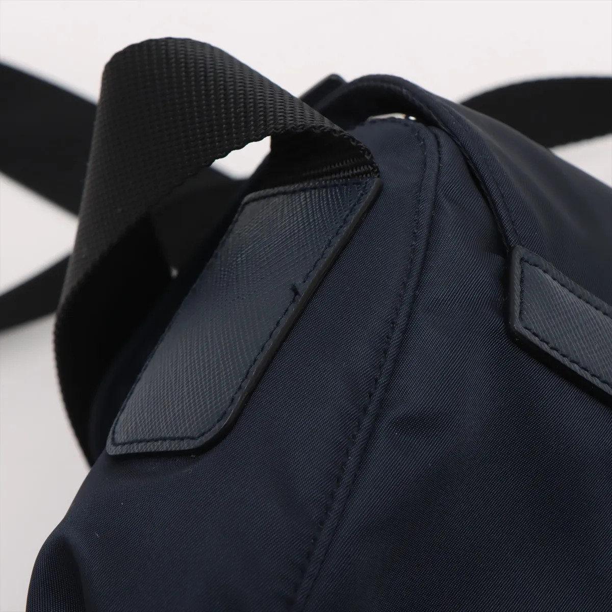 Prada Tessuto Nylon Shoulder bag Navy Blue thumbnail 16