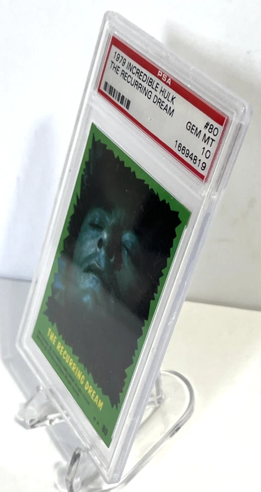 1979 Topps the Incredible Hulk The Recurring Dream #80 - PSA 10 - Pop 2 - Image 2 of 4