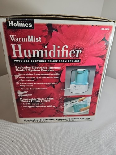 Holmes WarmMist Humidifier Hm-5450 Soothing Relief From Dry Air 1450 Sq Ft - Picture 2 of 14