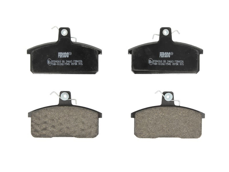 Kit de plaquettes de frein FERODO FDB4226 en céramique haut de gamme