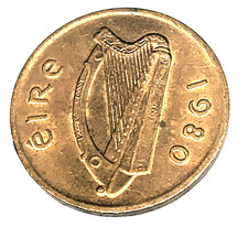 # C7724     IRELAND  TWO   PENCE  COIN    1980