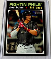 2020 Topps Heritage Minor League Edition - Alec Bohm #129 (RC)