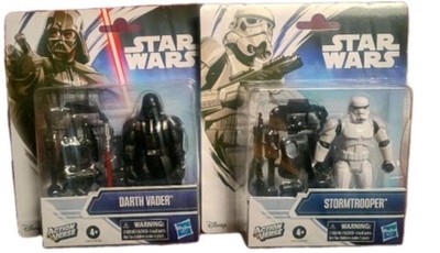 Star Wars 2026 Action Verse Darth Vader & Stormtrooper New Release Hasbro