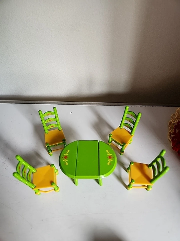 Juego de cocina de metal para casa de muñecas Mattel's THE LITTLES AÑOS 80 8 otros mini accesorios Foto 2 de 4