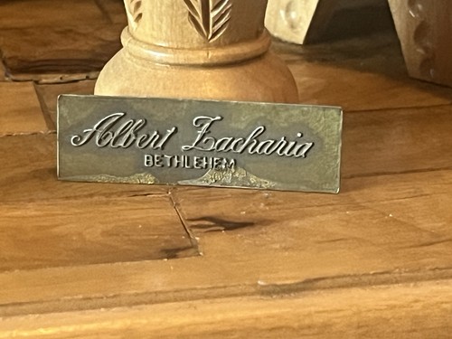 MCM Olive Wood Carving Jesus Christ "The Last Supper" Albert Zacharia Bethlehem - Picture 11 of 15