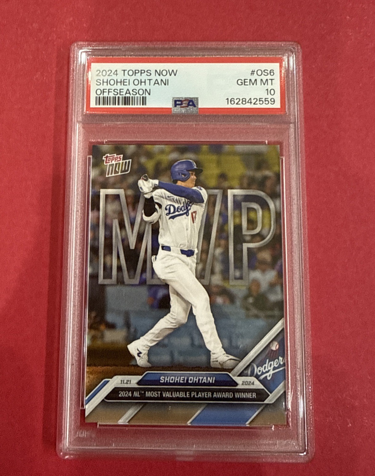 2024 Topps Now Superstar Shohei Ohtani #OS-6 PSA 10