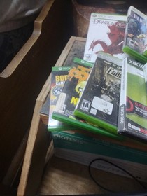 Microsoft Xbox 360 S Console Bundle, With All Plug Ins, And 11 Games