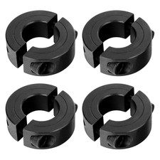 4-Pack Shaft Collar 3/4" Bore, 1045 Steel Double Split Clamp-On Shaft Collars