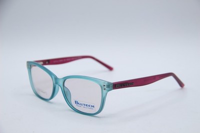 NEW BLUTECH BRIGHT IDEA BLUE MATTE AUTHENTIC EYEGLASSES 51-14