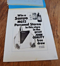 IND COOPE Double Diamond  Advert Art Work Advertising Breweriana 80s Rare Unique