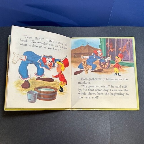 Vintage 1960 Bozo the Clown King of the Ring Whitman Tell A Tales Kids Book - Picture 6 of 10