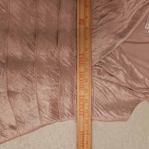 London Times Pink Lined Tiered Ruffle Sheath Dress Sz 8 EUC - Picture 8 of 10