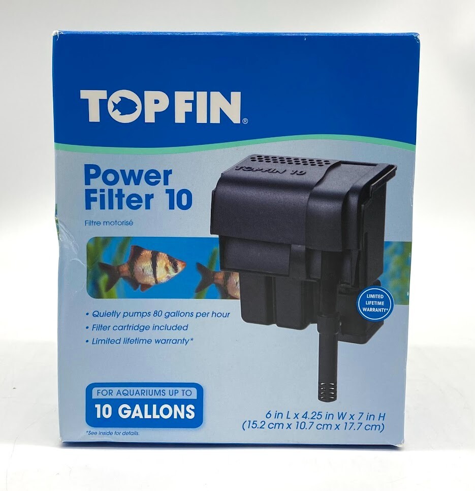 HOT Power Filter Top Fin Aquarium Filter Top Fin Power Filter 10