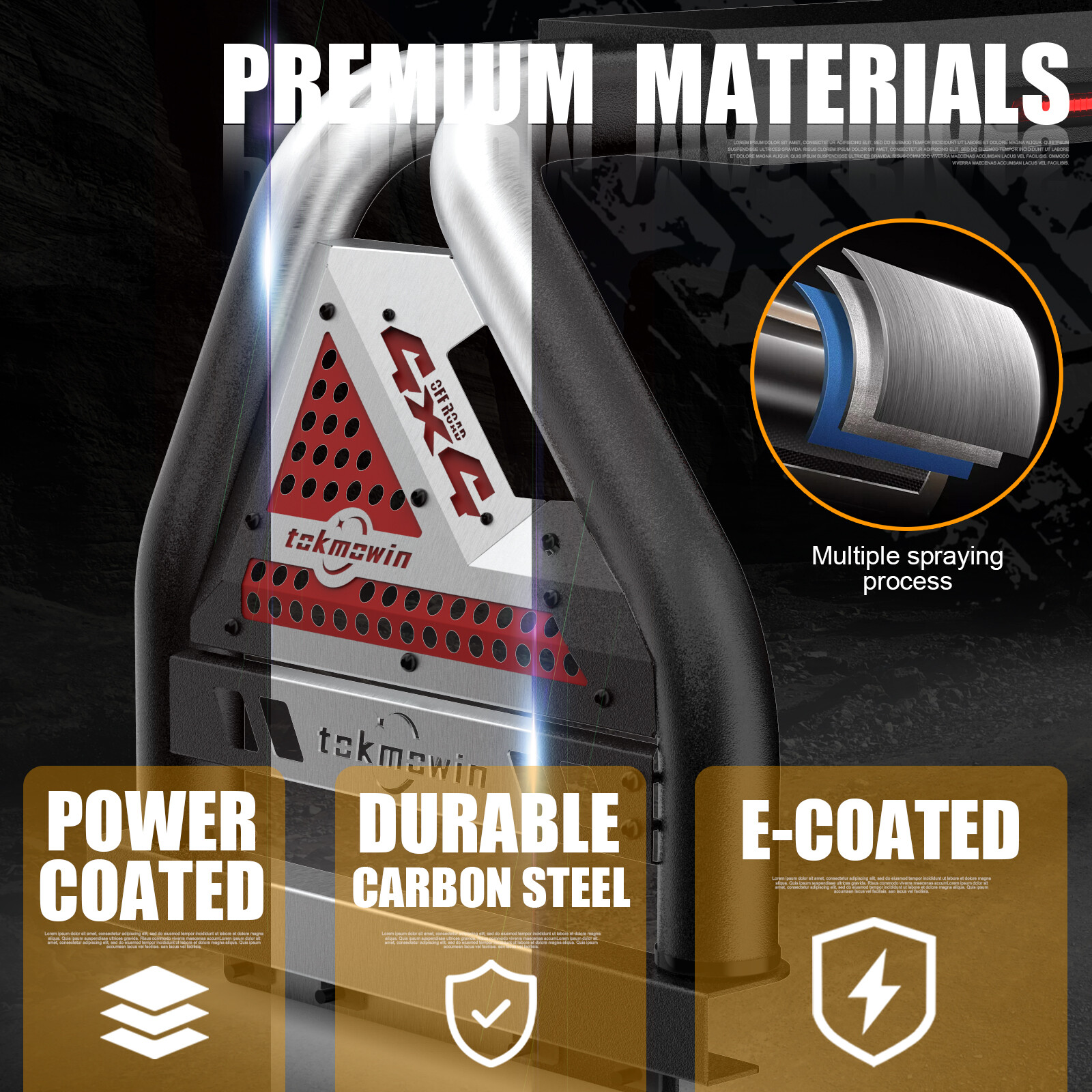 Adjustable Truck Bed Chase Rack Roll Bar For F150 Silverado Ram Tundra Tacoma