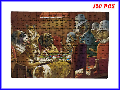 Cassius Marcellus Coolidge-Pinched with Four Aces  - 120 Piece Jigsaw Puzzle