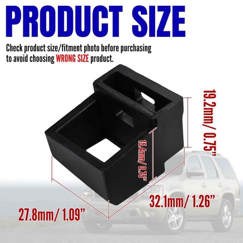 For GMC for Sierra for Yukon 03-07 Door Arm Rest Switch Panel Clips Repair L&R - Picture 9 of 16