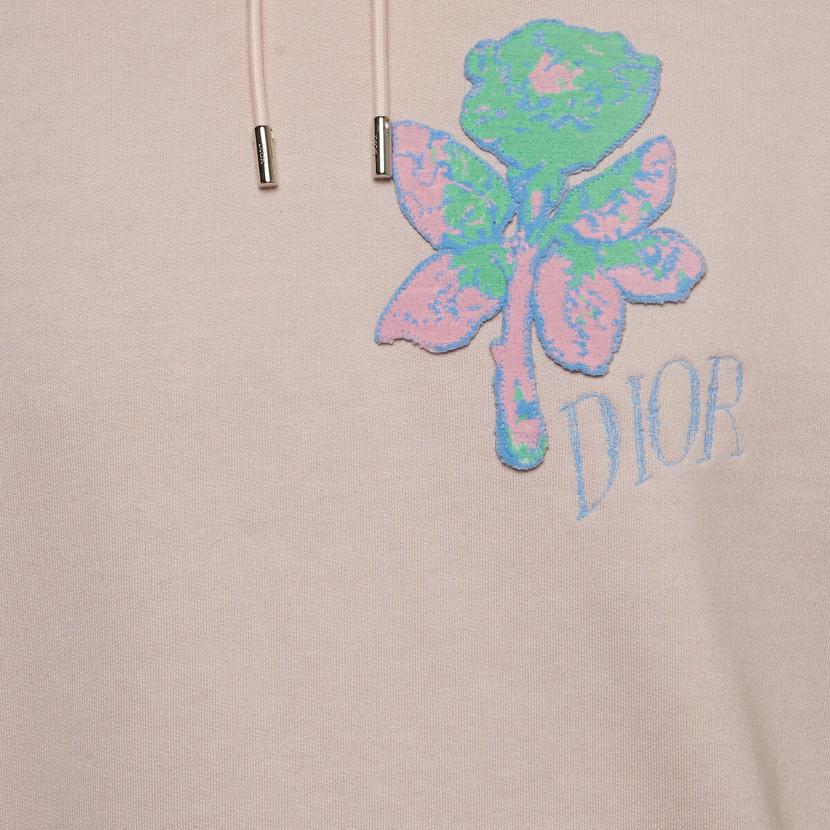 Dior X Alex Foxton Pink Rose Embroidered Cotton Hoodie M | eBay Dior X Alex Foxton Pink Rose Embroidered Cotton Hoodie M | eBay