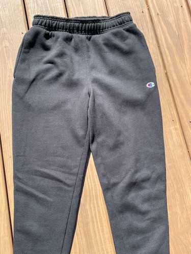 Champion Authentic Athleticwear Black Soft Fleece Sweatpants Ladies Small NWOT - Picture 3 of 10