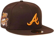 Exclusiva gorra New Era Atlanta Braves MLB Club talla 7 7/8 café mango ToperzStr