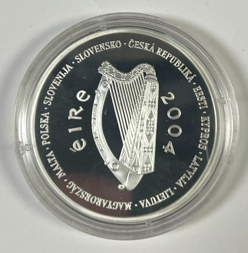 2004 Ireland Republic 10 Euro Celtic Swan Silver Proof Box & COA - Picture 4 of 7