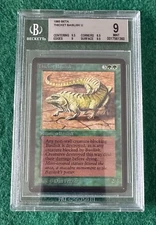 Thicket Basilisk - BETA - MTG - BGS 9. MINT. More MTG In My Store.
