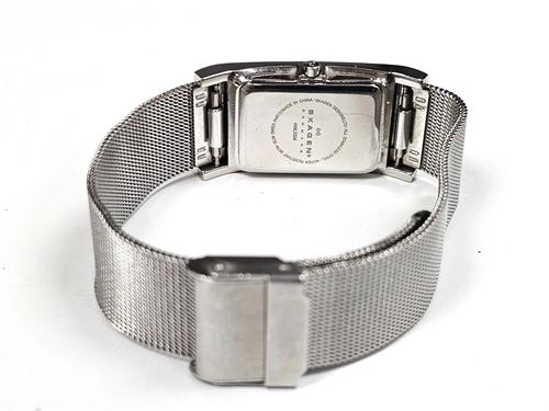 Designer Skagen Denmark Titanium Slim Swiss Quartz Watch 488 LSSM - Picture 8 of 10