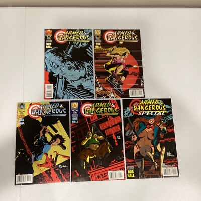 Armed And & Dangerous 1-4 Set 1 2 3 4 Plus Special Armada Comics 1996 (AD01)