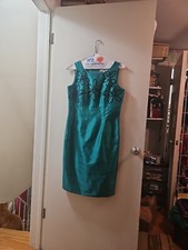 Kasper Green Dress and Jacket Set