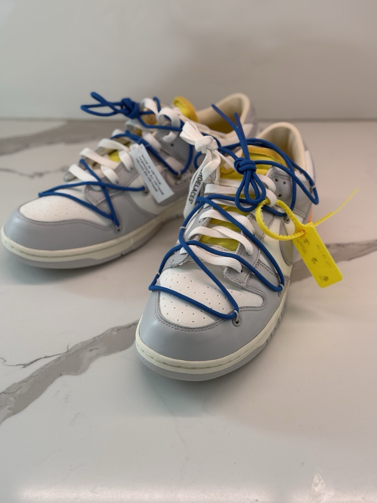 ? OFF WHITE x NIKE Dunk Low Lotto 10 di 50 Uomo 13 DM1602 12 Come nuove ?