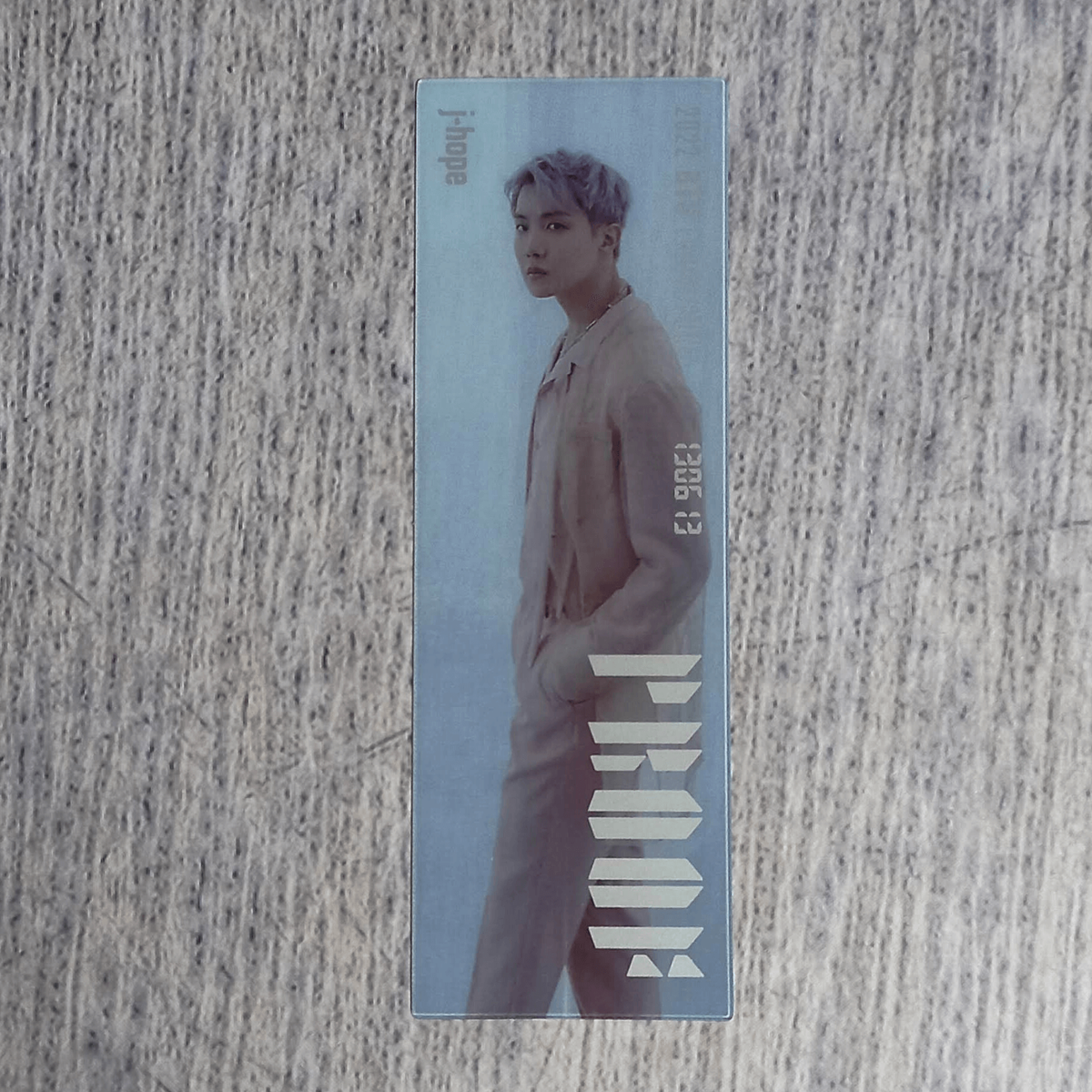 BTS HYBE Proof Exhibition Lenticular Bookmark Photo Card - J-Hope