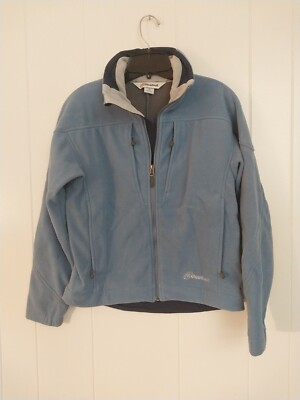 Cloudveil Windstopper Women's S Fleece Full Zip Jacket Blue Zip Pockets