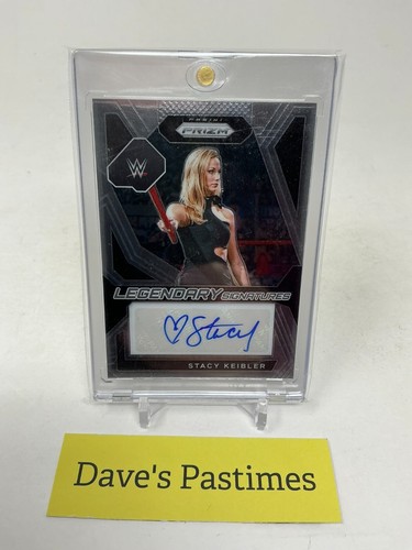 2024 PRIZM WWE LEGEND SIGNATURES STACY KEIBLER AUTO AUTOGRAPH PSB