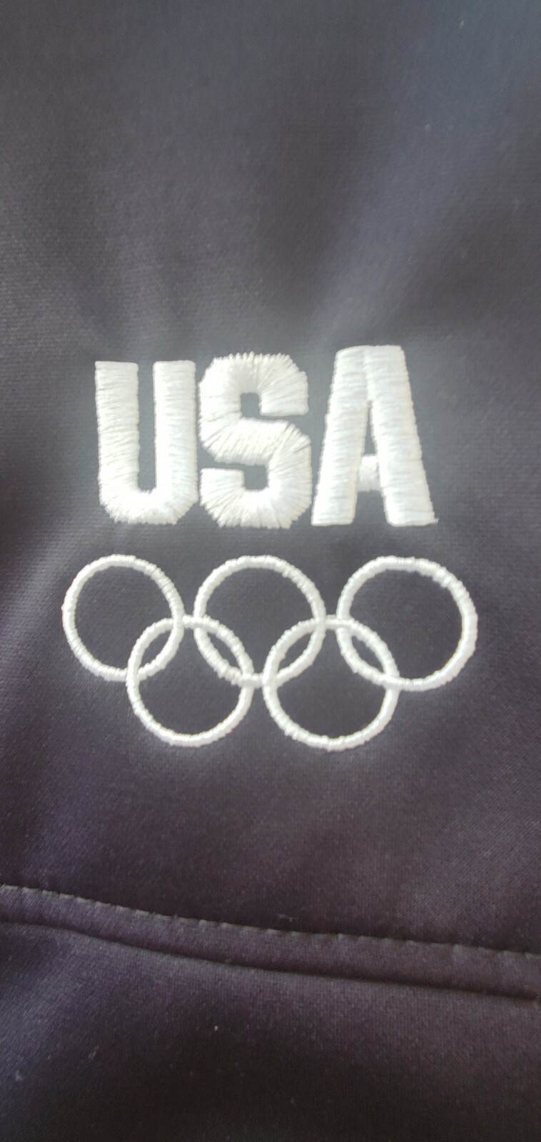USOC USA Olympic Committee Mens Track Jacket Blue… - image 3