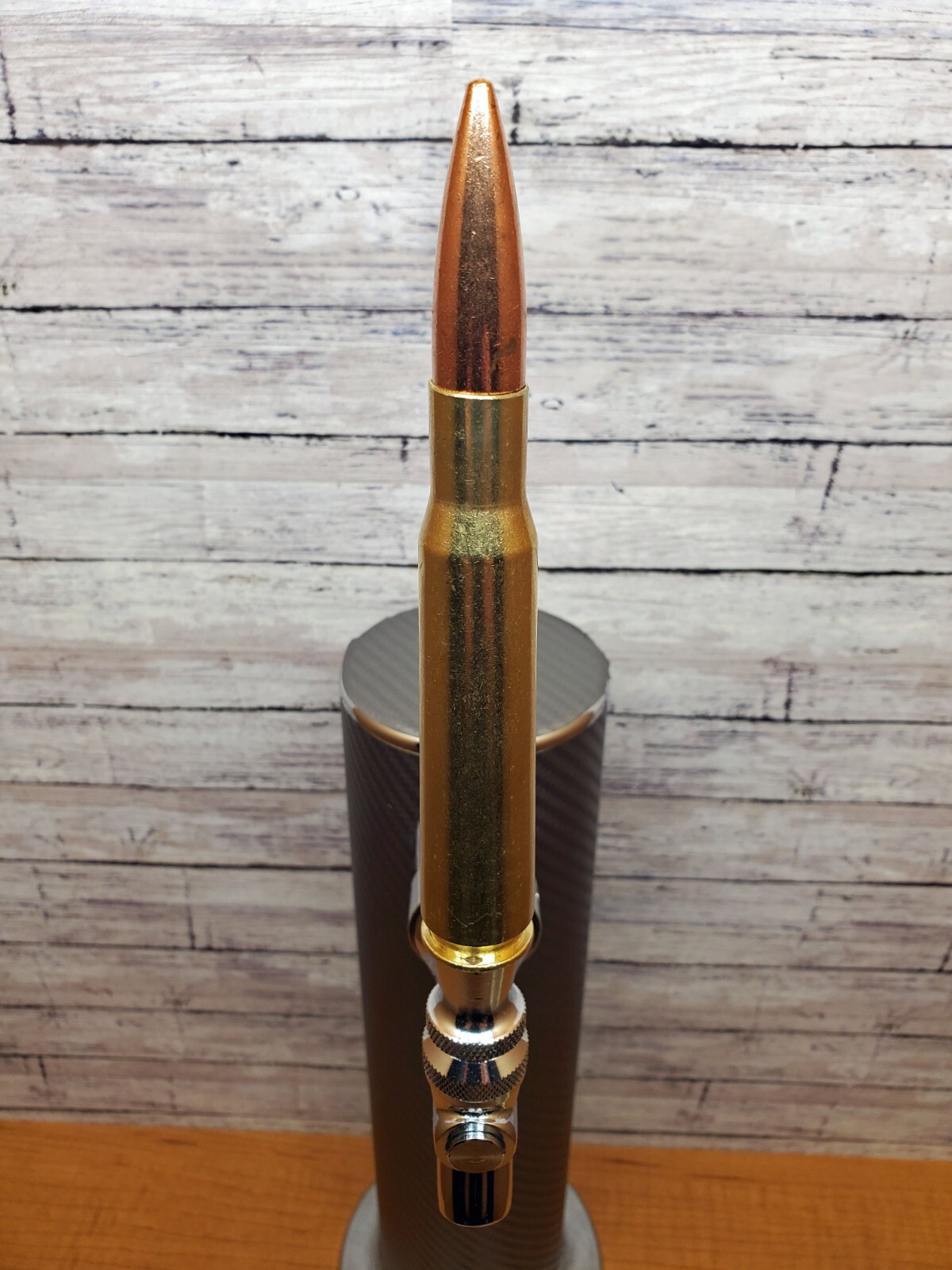 Real 50 Caliber Brass Copper Beer Tap Bullet Handle Handmade Recycled