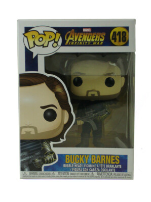 【むらさきページ】BUCKY BARNES フィギュア 東京コミコン限定 Funko Pop Bucky Barnes Avengers Infinity War Figure #418 Marvel