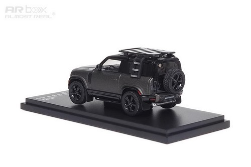 ARbox 1/64 Scale Land Rover Defender 90 2023 Grey Diecast Car Model Gift - Picture 4 of 5