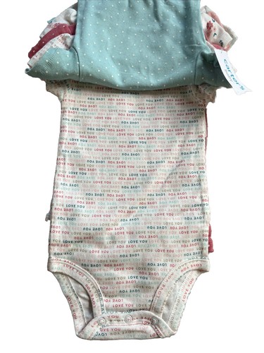 NEU Carter’s 5-teiliges Paket Baby Mädchen Bodys Größe 9 Monate Neu mit Etikett - Bild 2 von 5