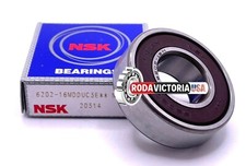 NSK 6202-16 2NSE 6202-2RS 16mm ID High Quality Sealed Ball Bearing, 16x35x11mm